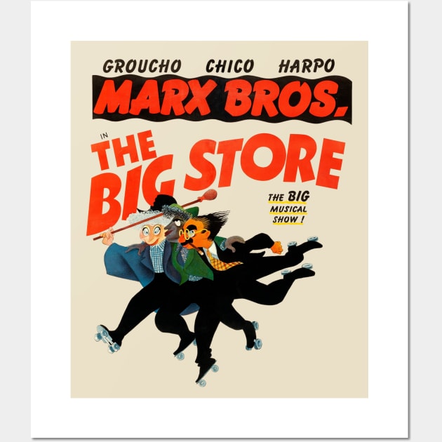 The Big Store Movie Poster Wall Art by MovieFunTime